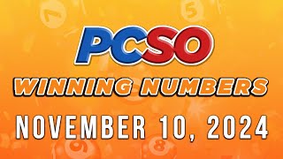 P111M Jackpot Ultra Lotto 658 2D 3D and Superlotto 649  November 10 2024 [upl. by Jamieson]