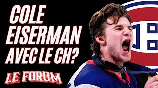 Repêchage LNH 2024 Eiserman un des TOP 5 Du Canadien [upl. by Erika]