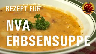 Diese original Erbsensuppe aus der NVA macht jeden satt und ist schnell und lecker mit diesem Rezept [upl. by Phelia]