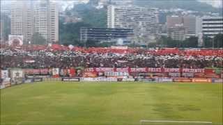 LOS DEMONIOS ROJOS l Caracas FC vs Trujillanos FC l TA2013J1 [upl. by Damour]