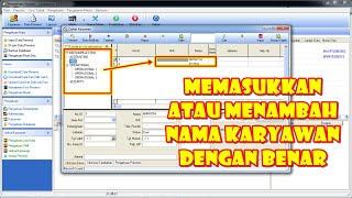 Cara Memasukkan Atau Menambah Nama Karyawan Dengan Benar Pada Fingerprint Solution  Part 2 [upl. by Cartwright]