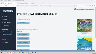 Ejemplo simple de disolución cinética de calcita con Phreeqc y Aquifer Lab  Tutorial [upl. by Emmey]