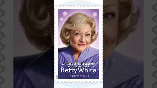 Betty White will be remembered on a new postage stamp next year [upl. by Anihsak]