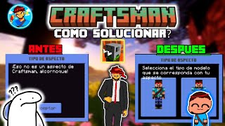 Cómo solucionar el problema de eso no es un aspecto de craftsman alcornoque  solución Craftsman [upl. by Kcirddor]