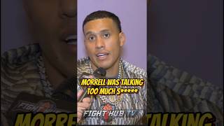 David Benavidez REVEALS why he WANTED to fight Morrell [upl. by Veriee770]