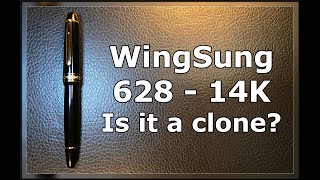 Wing Sung 628 14K Gold Nib Fountain Pen Unboxing and Review plus SNEAK PREVIEW Penbbs Year of the Ox [upl. by Airdnalahs]