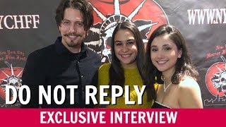 Jackson Rathbone and Amanda Arcuri Talk Social Media Horrors In Do Not Reply [upl. by Richards400]