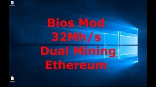 Bios Mod NitroRX580 8G SE 32MHs Ethereum Dual Mining [upl. by Oberheim155]