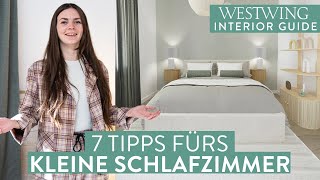 Kleines Schlafzimmer einrichten  Tipps für ein schöneres Zuhause  Makeover [upl. by Kaspar]