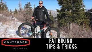 Fat Biking Tips amp Tricks [upl. by Bobbe393]