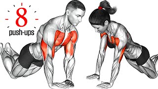 Push Ups For Beginners Best Push Up Variations [upl. by Aihtiekal]