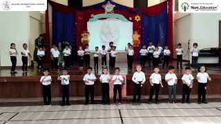 Celebrating Grandparents Day  PrePrimary students dance performance [upl. by Ahsilram]