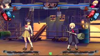 Nitroplus Blasterz Kenchan Ein vs Koichi Mora [upl. by Bonn615]