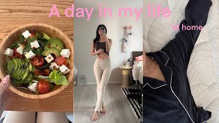 a day in my life at home  healthy vlog  집순이 브이로그 지누스 침대 바꾸기☁️✨ [upl. by Eanahc]