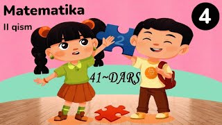 4sinf matematika 41dars  Sonli nur va shkala [upl. by Akibma850]