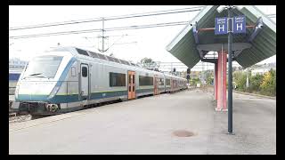 Trains of Norway  October 2023 part 1  VY  Airport express  Freights [upl. by Annayar]