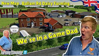 New Map  Tom Pemberton Farm Life  Ballam Rd Dairy Farming  Farming Simulator 22  PS5 [upl. by Barby]