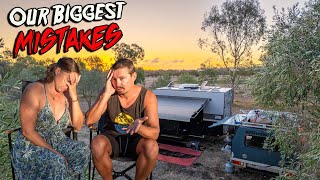 Learn from our MISTAKES Caravanning Australia [upl. by Haerle642]