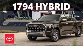 2022 Tundra 1794 Hybrid Walkaround by Smart Toyota Madison [upl. by Arataj]