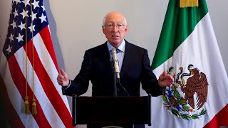 El Embajador de EU Ken Salazar responde al fiscal Gertz [upl. by Ainek]