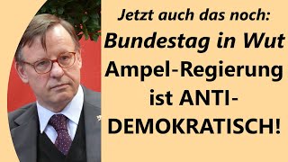 Ampel soll endlich Rechte des Bundestages respektieren  Bundestagspräsidentin platzt der Kragen [upl. by Esbensen]