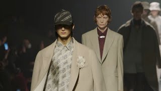 Fendi Men’s FallWinter 2022 Runway  Milan Fashion Week Mens  VRAI Magazine [upl. by Haleak899]