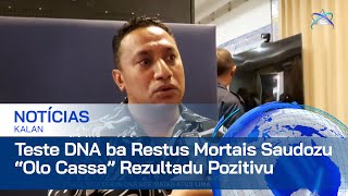 KomJer PNTL ho FORENSIK Entrega Rezultadu Ezame DNA Saudozu Lino da Costa “Olo Cassa” ba Família [upl. by Yesiad]