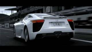 Lexus LFA Official Video [upl. by Hanshaw]