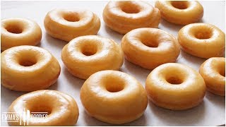 Melt In Your Mouth Glazed Donuts Recipe  How to make the BEST Yeast Donuts   Homemade Donuts [upl. by Danieu64]