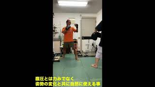 武道空手MMA応用／腹圧のかけ方／三戦／腹の締めと強打・長距離打 [upl. by Bonucci609]