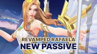 Revamped Rafaela New Passive  Mobile Legends Bang Bang  Gameplay amp Guide [upl. by Zoha]