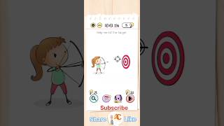 Brain test game Level 236 Help her hit the target foryoushorts braintesthack level236 [upl. by Nivalc373]