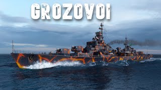 World of WarShips Grozovoi  5 Kills 173K Damage [upl. by Calderon]