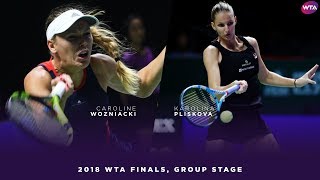 Wozniacki and Jabeurs INCREDIBLE rally 😱 [upl. by Ellahcim]