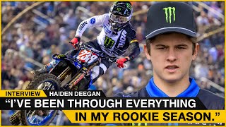 “I’ve been through everything in my rookie season”  Haiden Deegan on Chicago [upl. by Alexandrina]