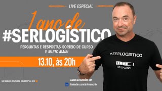 🔴 LIVE  1 ANO DE SER LOGÍSTICO com Carlos Roberto Menchik [upl. by Atnohs]