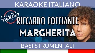 Riccardo Cocciante  Margherita  Karaoke Strumentale 🎤 [upl. by Batsheva752]