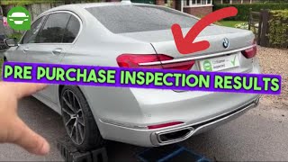 Let’s look at BMW 740LI Exclusive pre purchase inspection results [upl. by Latt200]