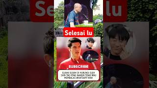 Elkan Baggott ga bales whatsapp shin Taeyong timnasindonesia elkanbaggot coachjustin jayidzes [upl. by Gradeigh]