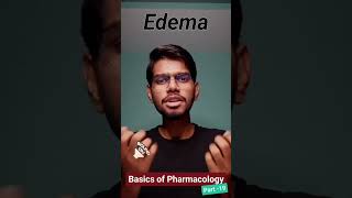 Edema क्या होता है जानिये आसान भाषा में। shorts chemipro pharmacology [upl. by Vitoria]