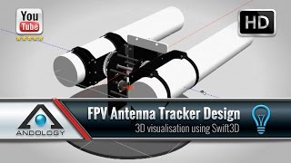 ⭐ FPV Antenna Tracker Design  Long Range FPV Antenna Tracker DIY [upl. by Verlie]