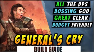 INSANE DAMAGE with a 2Button Build  Generals Cry Shield Crush [upl. by Eppes767]