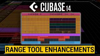 Range Selection Tool Enhancements  New Features in Cubase 14 [upl. by Deryl]