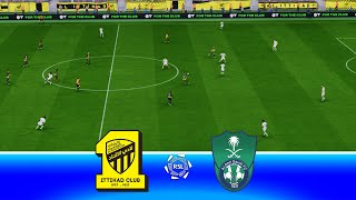 Al Ittihad vs Al Ahli  Saudi Pro League 2024  Full Match All Goals  FC 25 Gameplay [upl. by Bourque]