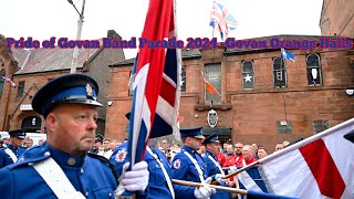 Pride of Govan POG  2024 Band Parade  Govan Orange Halls [upl. by Ricardama]