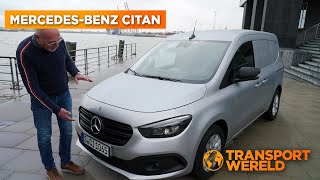 De MercedesBenz Citan 2022  RTL Transportwereld [upl. by Laeynad]