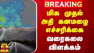 🔴LIVE  மிக முதல் அதி கனமழை எச்சரிக்கை  வரைகலை விளக்கம்  TN Rain  Weather Update  Weather Report [upl. by Odrautse510]