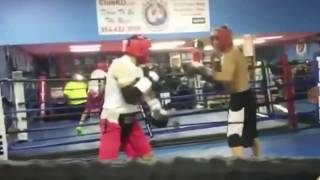 Teofimo Lopez dropped by Janelson Figueroa WW 140 sparring footage  Lopez dad responds with more [upl. by Lachish]