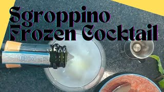 Sgroppino Frozen Cocktail  Easy Italian summer cocktail [upl. by Tarryn101]