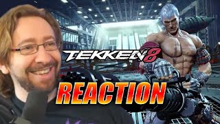 MAX REACTS Tekken 8  Bryan amp Combos Trailer [upl. by Ardnad438]